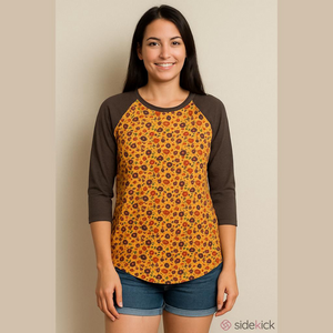 Lularoe The Randy Raglan unisex baseball style tee Woman’s 3X 24-26